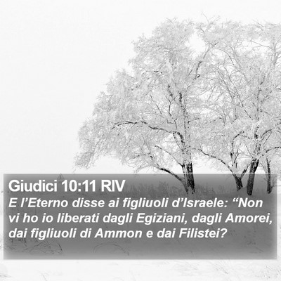 Giudici 10:11 RIV Bible Verse Image