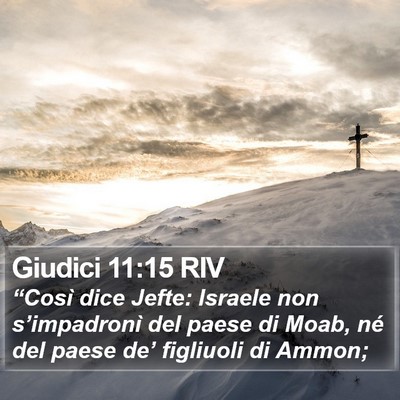 Giudici 11:15 RIV Bible Verse Image