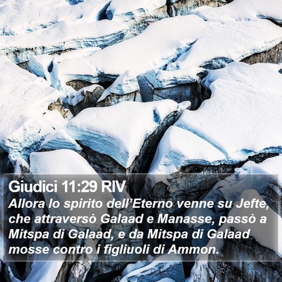 Giudici 11:29 RIV Bible Verse Image
