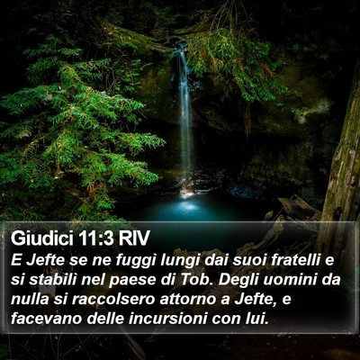 Giudici 11:3 RIV Bible Verse Image
