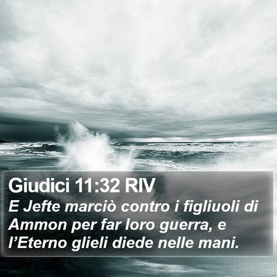 Giudici 11:32 RIV Bible Verse Image