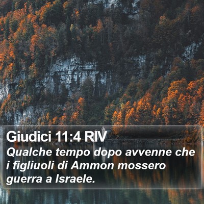 Giudici 11:4 RIV Bible Verse Image