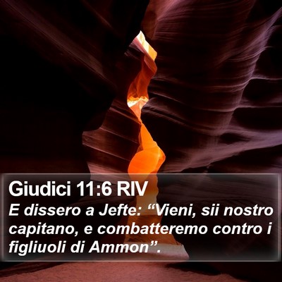 Giudici 11:6 RIV Bible Verse Image