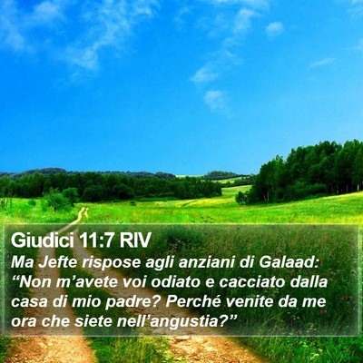 Giudici 11:7 RIV Bible Verse Image