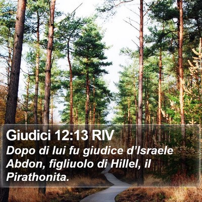 Giudici 12:13 RIV Bible Verse Image