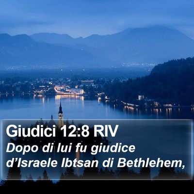 Giudici 12:8 RIV Bible Verse Image