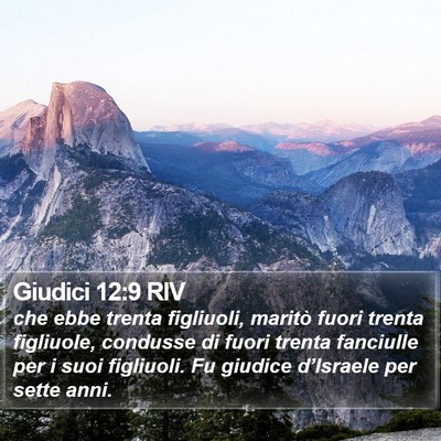 Giudici 12:9 RIV Bible Verse Image