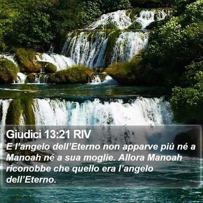 Giudici 13:21 RIV Bible Verse Image