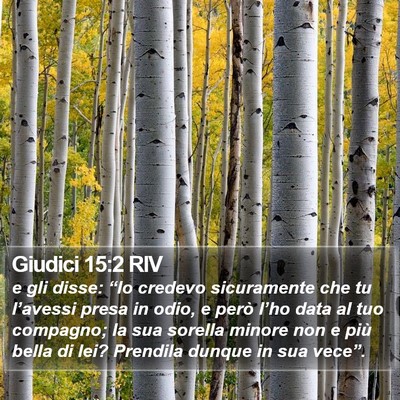 Giudici 15:2 RIV Bible Verse Image