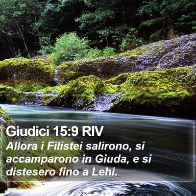 Giudici 15:9 RIV Bible Verse Image