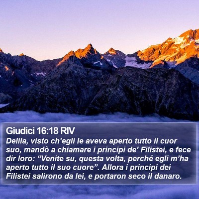 Giudici 16:18 RIV Bible Verse Image