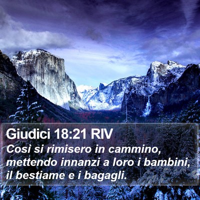 Giudici 18:21 RIV Bible Verse Image
