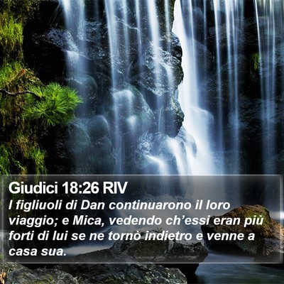 Giudici 18:26 RIV Bible Verse Image