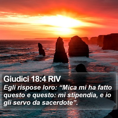 Giudici 18:4 RIV Bible Verse Image