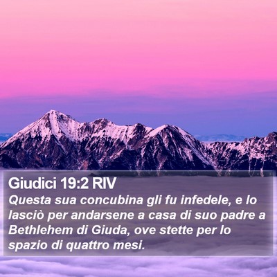 Giudici 19:2 RIV Bible Verse Image