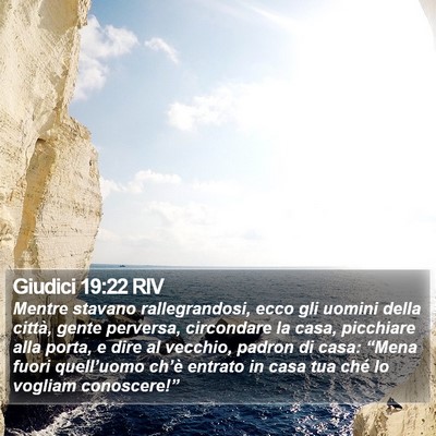 Giudici 19:22 RIV Bible Verse Image