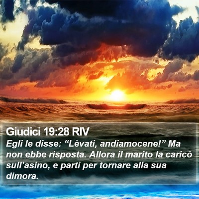 Giudici 19:28 RIV Bible Verse Image