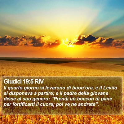 Giudici 19:5 RIV Bible Verse Image