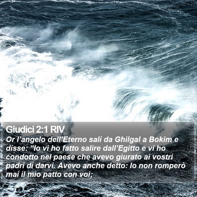 Giudici 2:1 RIV Bible Verse Image