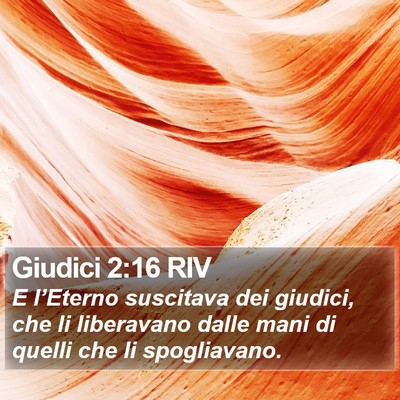 Giudici 2:16 RIV Bible Verse Image