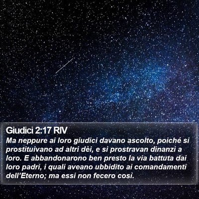 Giudici 2:17 RIV Bible Verse Image