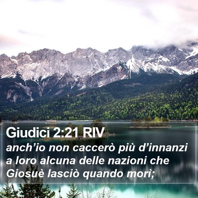 Giudici 2:21 RIV Bible Verse Image