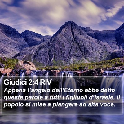 Giudici 2:4 RIV Bible Verse Image