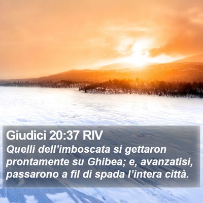 Giudici 20:37 RIV Bible Verse Image