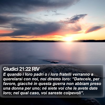 Giudici 21:22 RIV Bible Verse Image