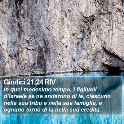 Giudici 21:24 RIV Bible Verse Image