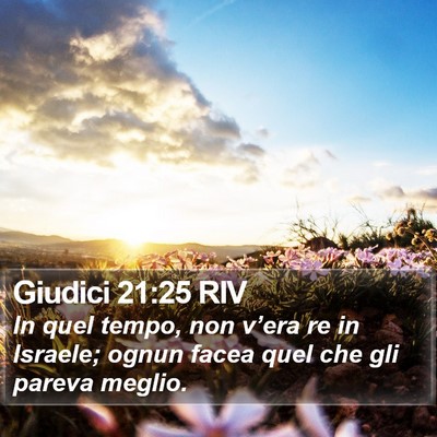 Giudici 21:25 RIV Bible Verse Image