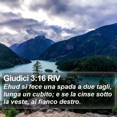 Giudici 3:16 RIV Bible Verse Image