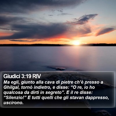 Giudici 3:19 RIV Bible Verse Image