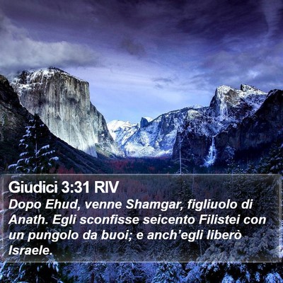 Giudici 3:31 RIV Bible Verse Image