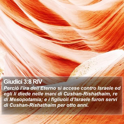 Giudici 3:8 RIV Bible Verse Image