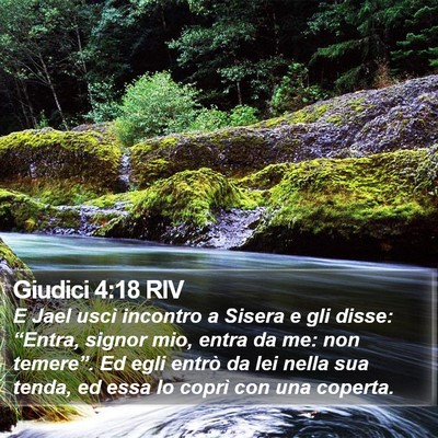 Giudici 4:18 RIV Bible Verse Image