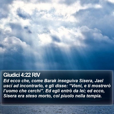 Giudici 4:22 RIV Bible Verse Image