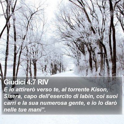 Giudici 4:7 RIV Bible Verse Image