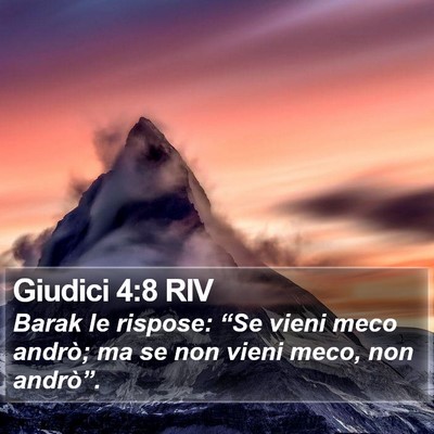 Giudici 4:8 RIV Bible Verse Image