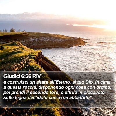 Giudici 6:26 RIV Bible Verse Image