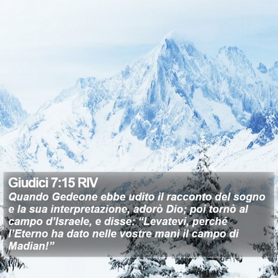 Giudici 7:15 RIV Bible Verse Image