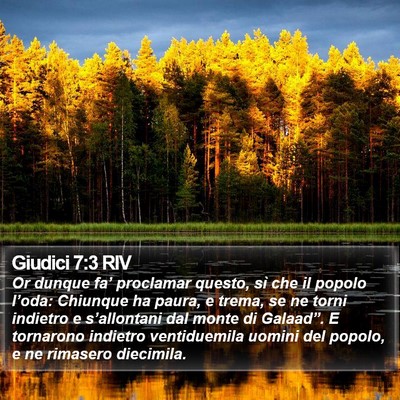 Giudici 7:3 RIV Bible Verse Image