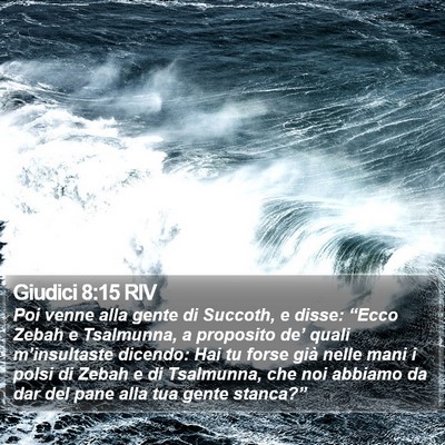 Giudici 8:15 RIV Bible Verse Image