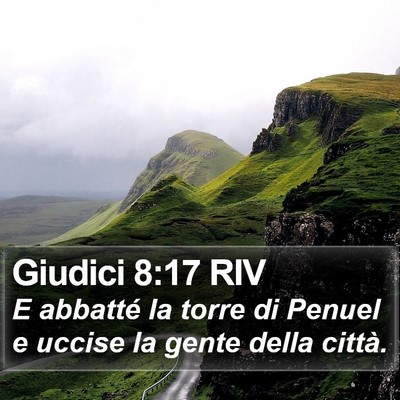 Giudici 8:17 RIV Bible Verse Image