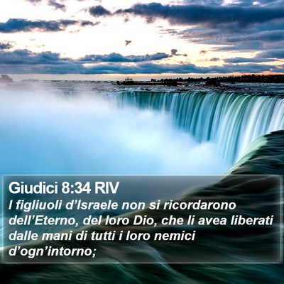 Giudici 8:34 RIV Bible Verse Image