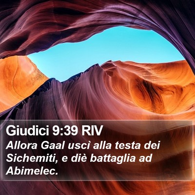 Giudici 9:39 RIV Bible Verse Image