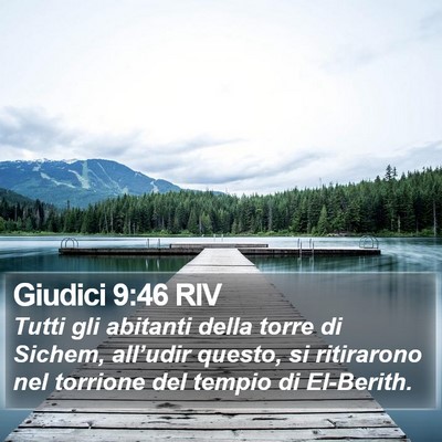Giudici 9:46 RIV Bible Verse Image