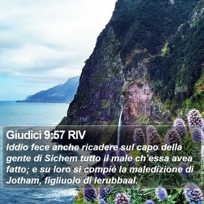 Giudici 9:57 RIV Bible Verse Image