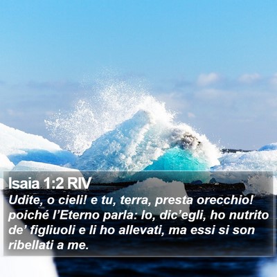 Isaia 1:2 RIV Bible Verse Image
