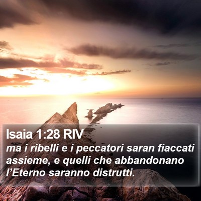 Isaia 1:28 RIV Bible Verse Image